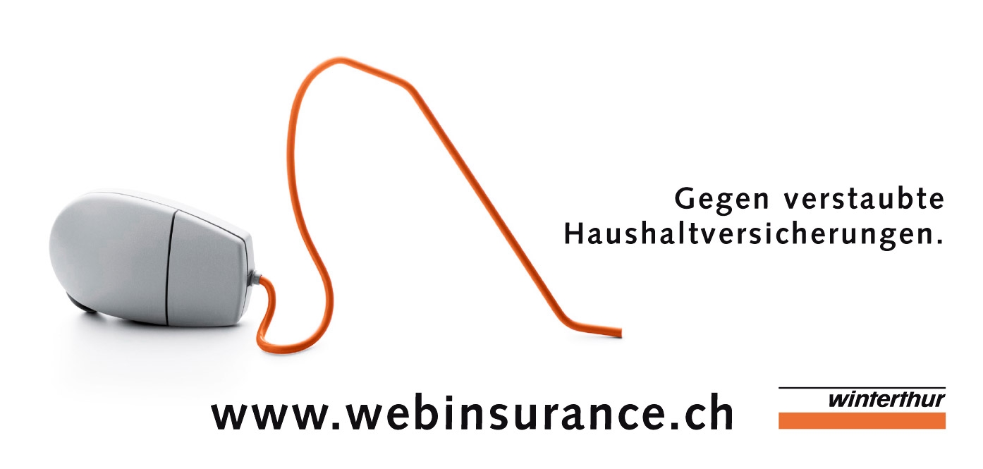 plakatkampagne webinsurance Hashaltsversicherung