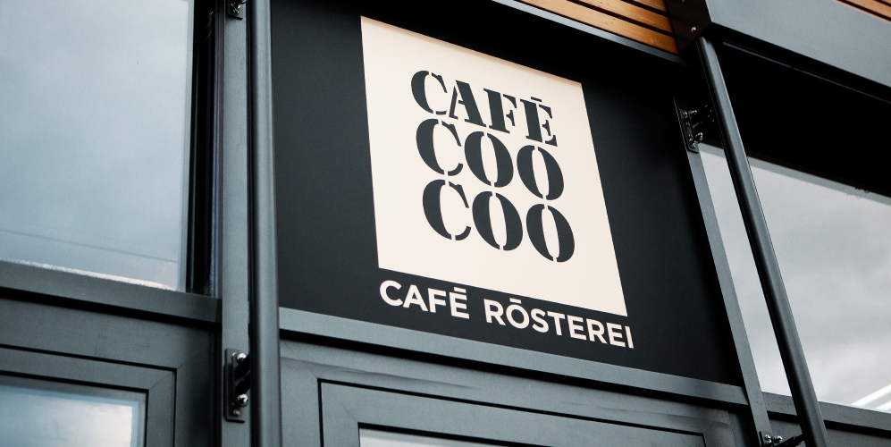 Cafecoocoo Gebäudekennzeichnung Eingang